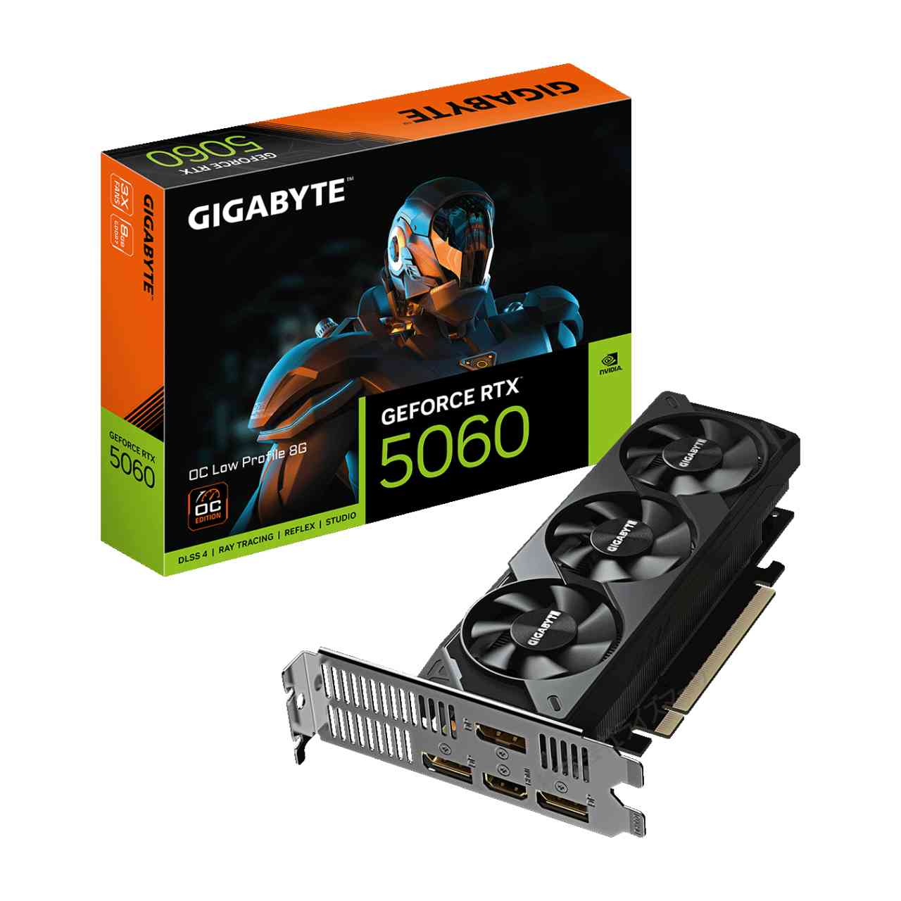 GIGABYTE NVIDIA GeForce RTX5060 GDDR7 8GBメモリ搭載 ロー