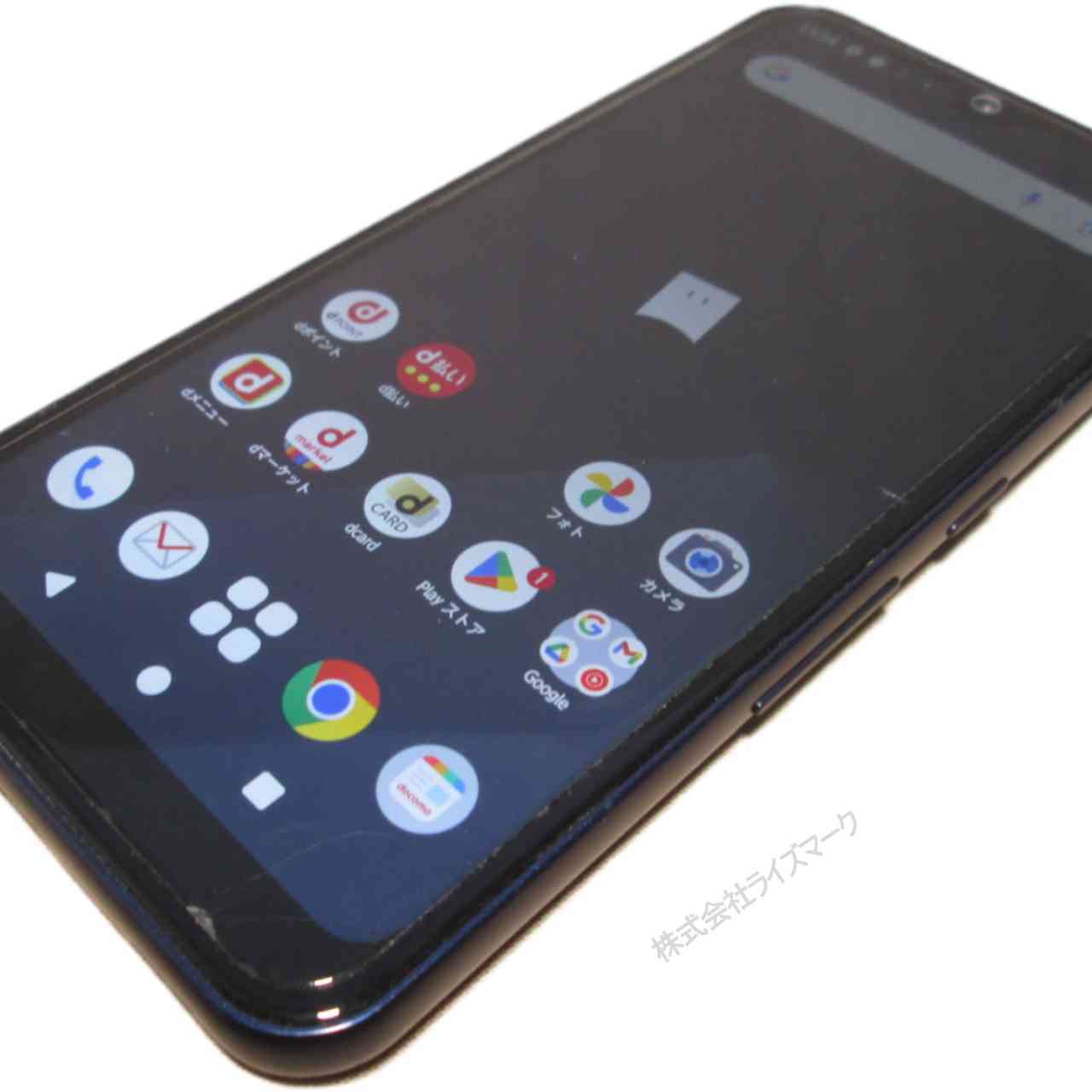 スマホ ＜美品＞【arrows We F-51B】 ネイビー　【送料無料】 ドコモ 富士通 Android 14 動作保証 [95839]