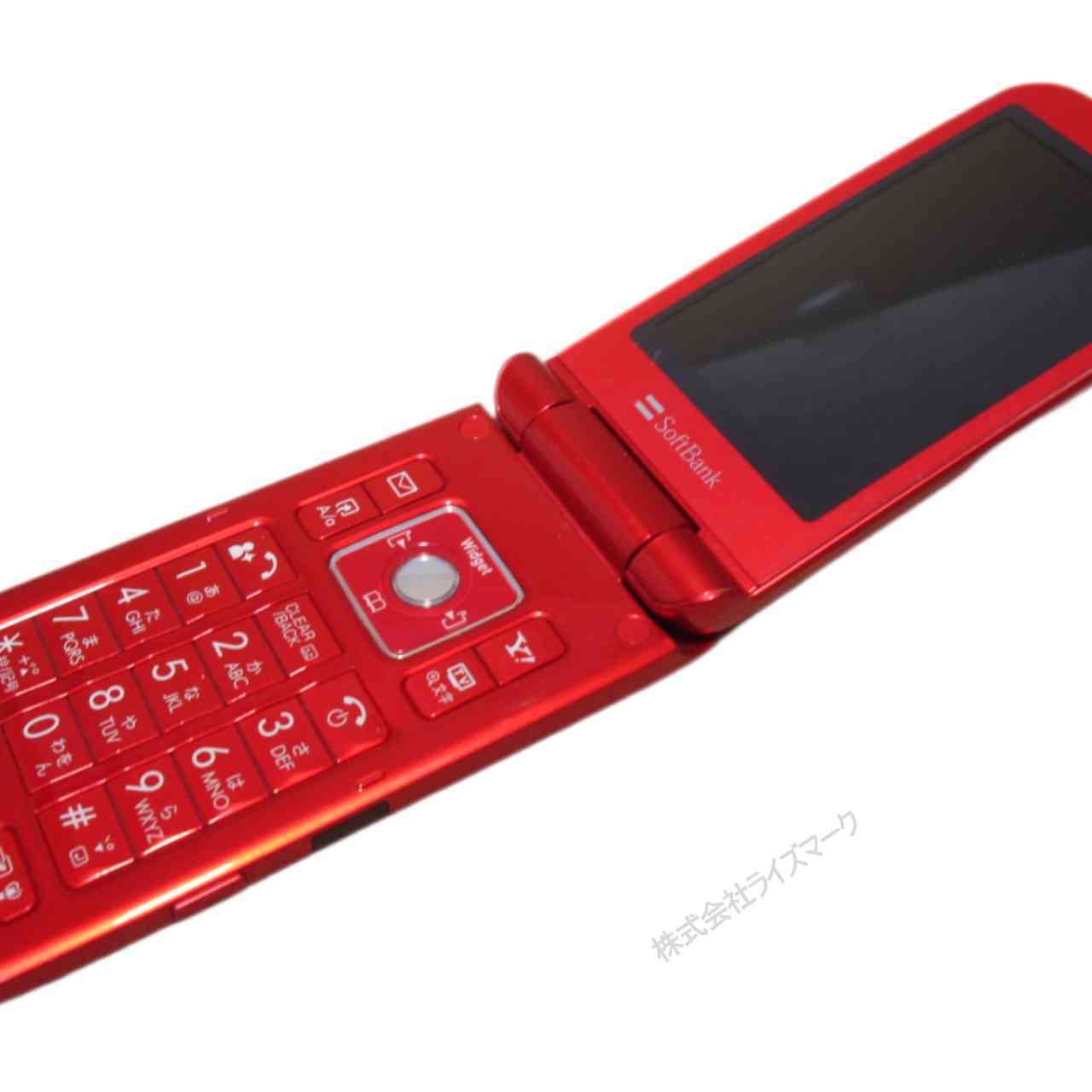 ガラケー【001SH】 レッド　【送料無料】 ソフトバンク シャープ 動作保証 [95855]