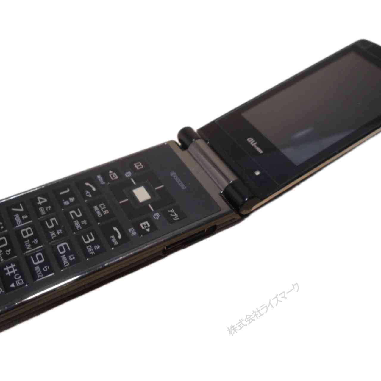 ガラケー【K002】 ブラック　【送料無料】 au 京セラ 動作保証 [95859]