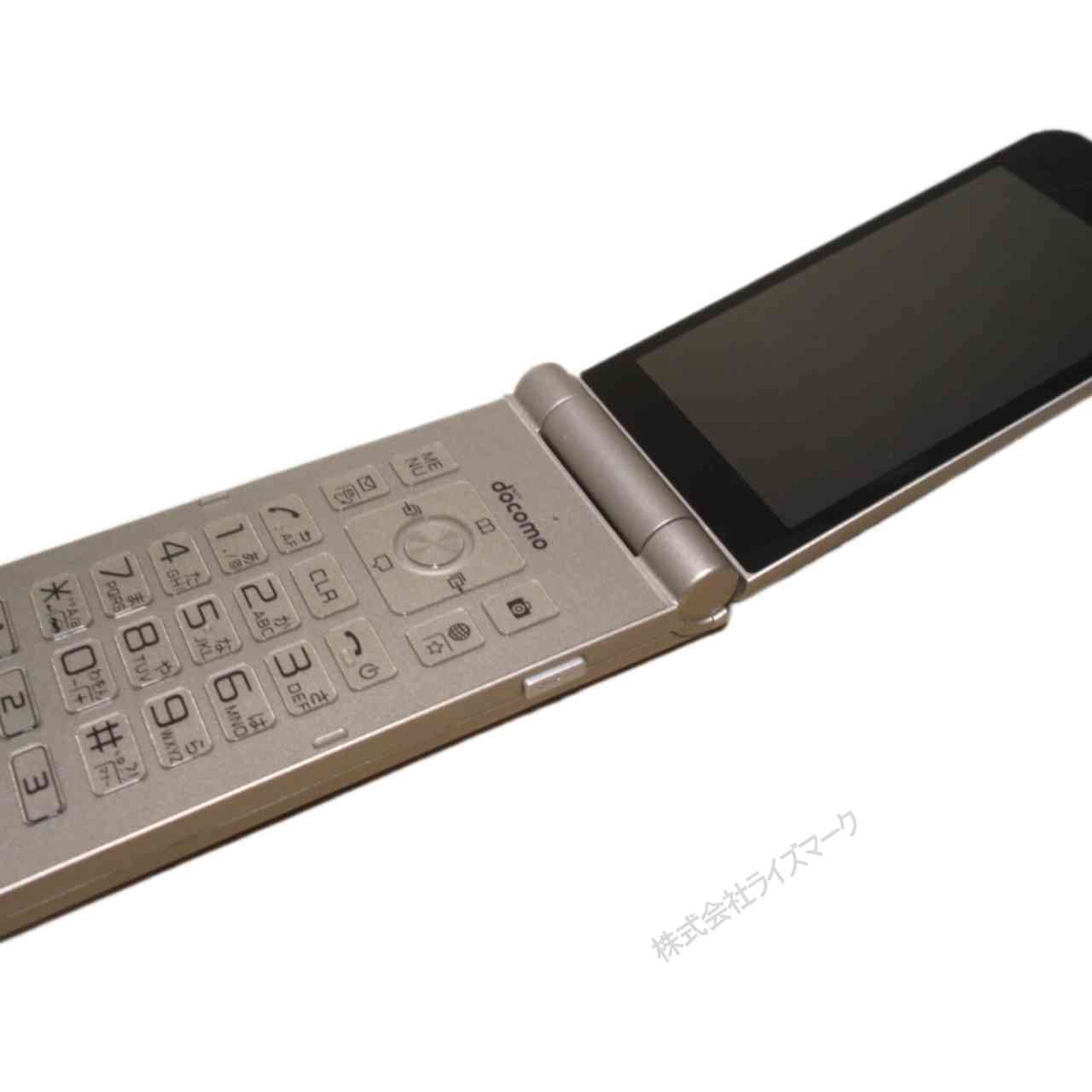 ガラケー【F-41C】 ゴールド　【送料無料】 ドコモ 富士通 動作保証 [95884]