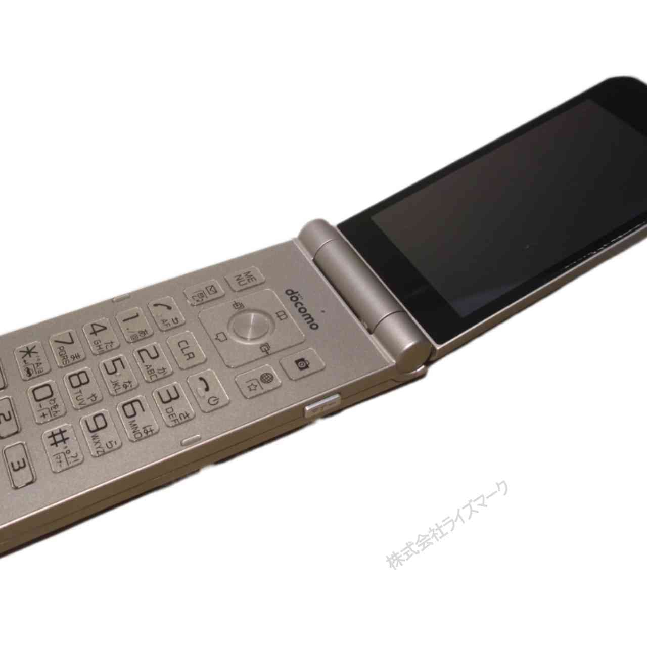 ガラケー【F-41C】 ゴールド　【送料無料】 ドコモ 富士通 動作保証 [95887]