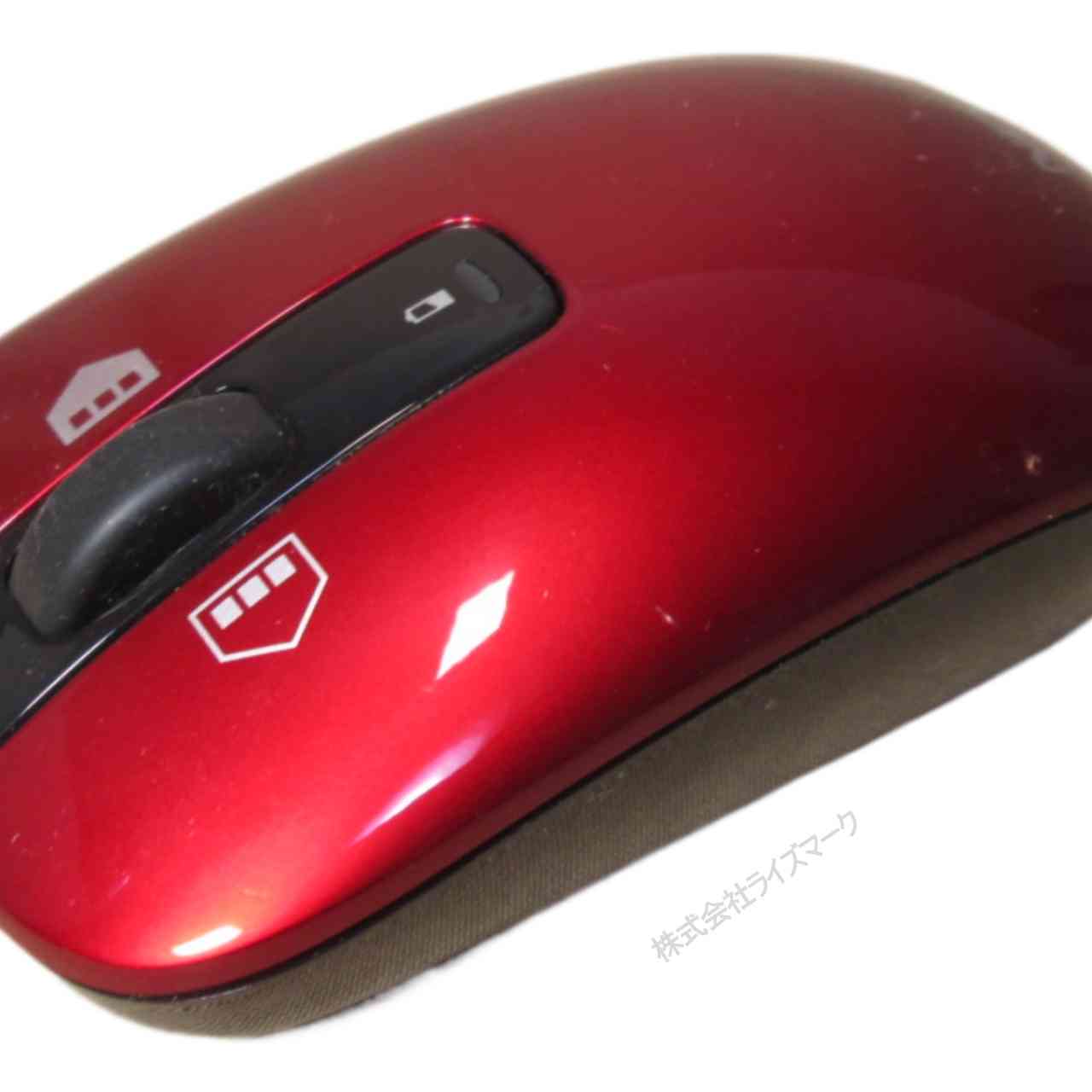 NEC 純正無線マウス MG-1132 レッド ジャンク品 [96022]