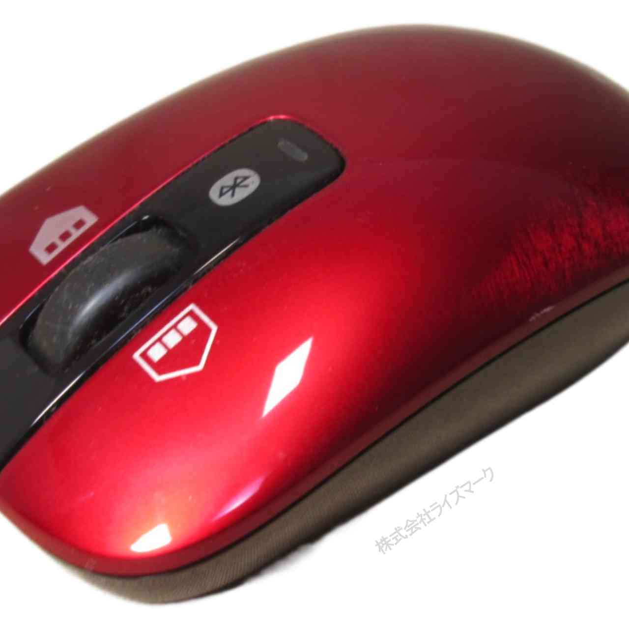 NEC 純正無線マウス MT-1337 レッド ジャンク品 [96023]