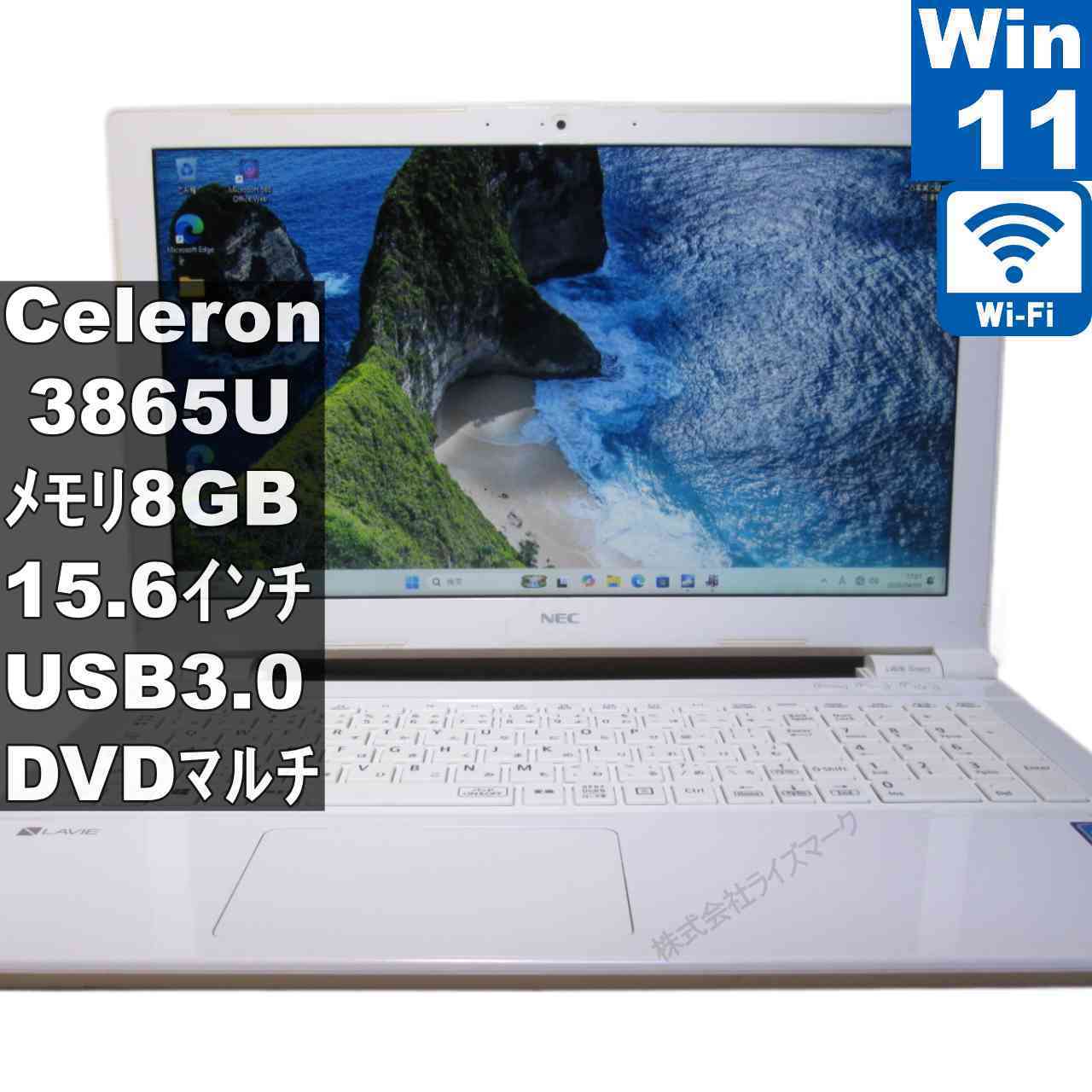 NEC LAVIE Direct NS【Celeron 3865U 1.8GHz】　【Windows11 Home】 ／Wi-Fi／長期保証 [96134]