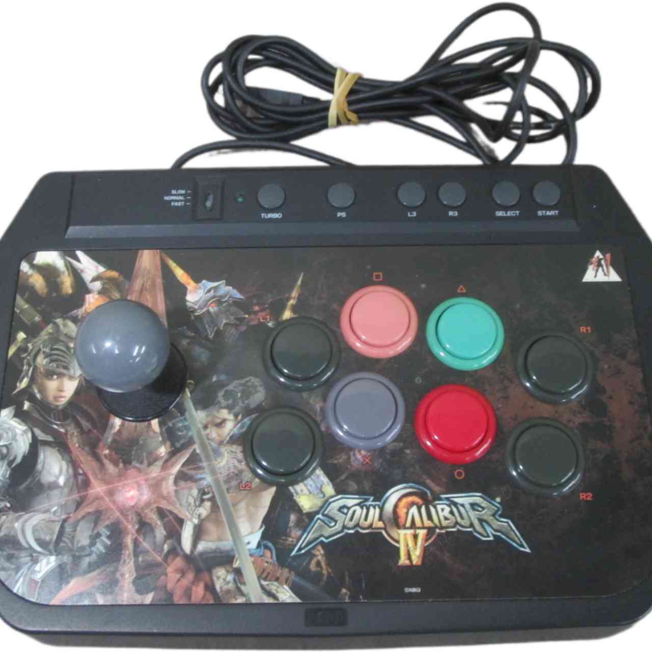 HORI ソウルキャリバー IV対応スティック HP3-40 ジョイスティック アーケードコントローラー ブラック 保証付 [96209]